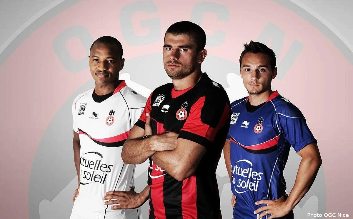 photo nice devoile son nouveau maillot 3 maillots37554