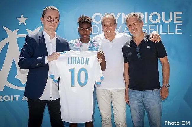 om menace par le barca au mercato marseille cache sa pepite lihadji250515