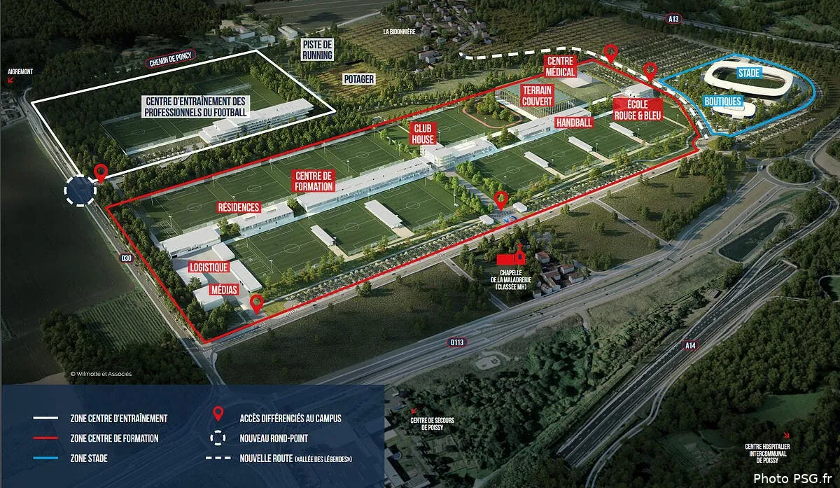 psg une mauvaise surprise a 1 4me pour paris campus psg plan large 300131