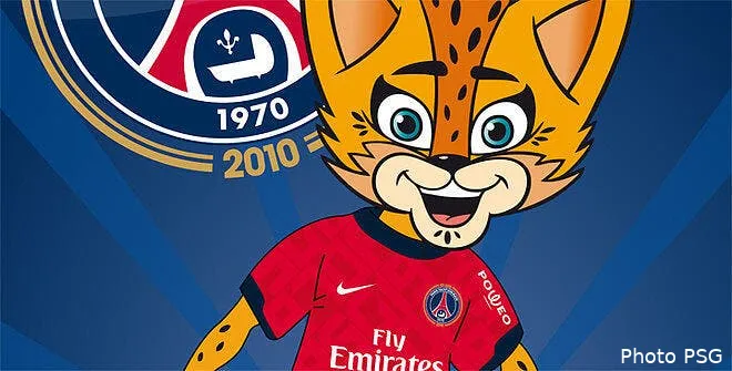 photo germain la mascotte du psg 56650 8977