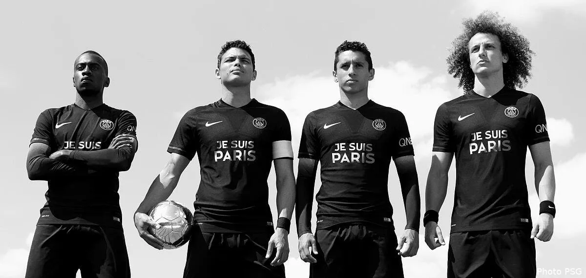 le maillot je suis paris du psg vendu en faveur des victimes des attentats jesuisparis126407