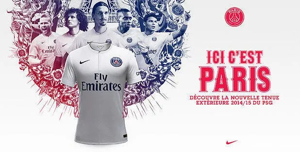 le paris saint germain presente son maillot exterieur 6760088383