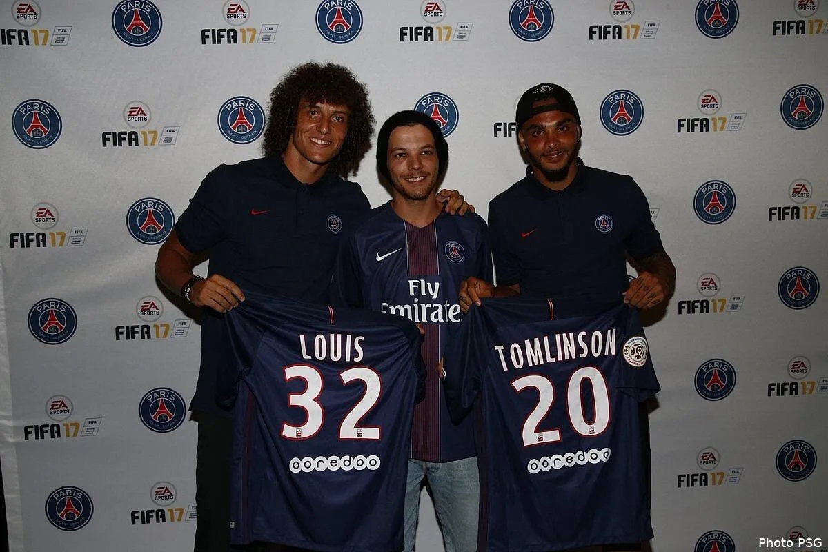 psg louis tomlinson des one direction defie par david luiz et kurzawa coyj40qwgaawah5150098