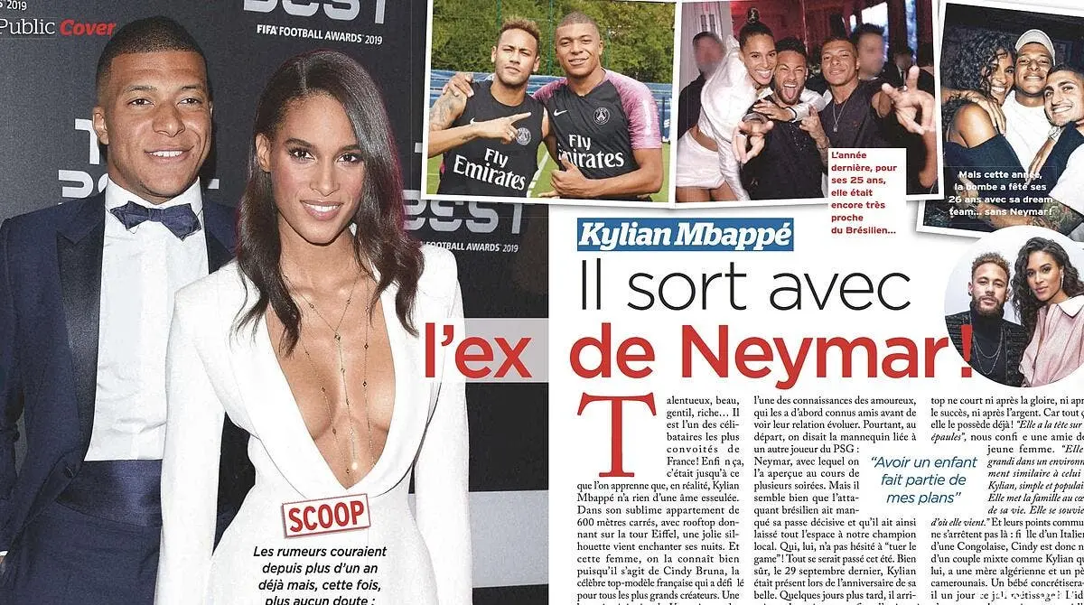 psg mbappe avec l ex de neymar la presse people jubile public297537