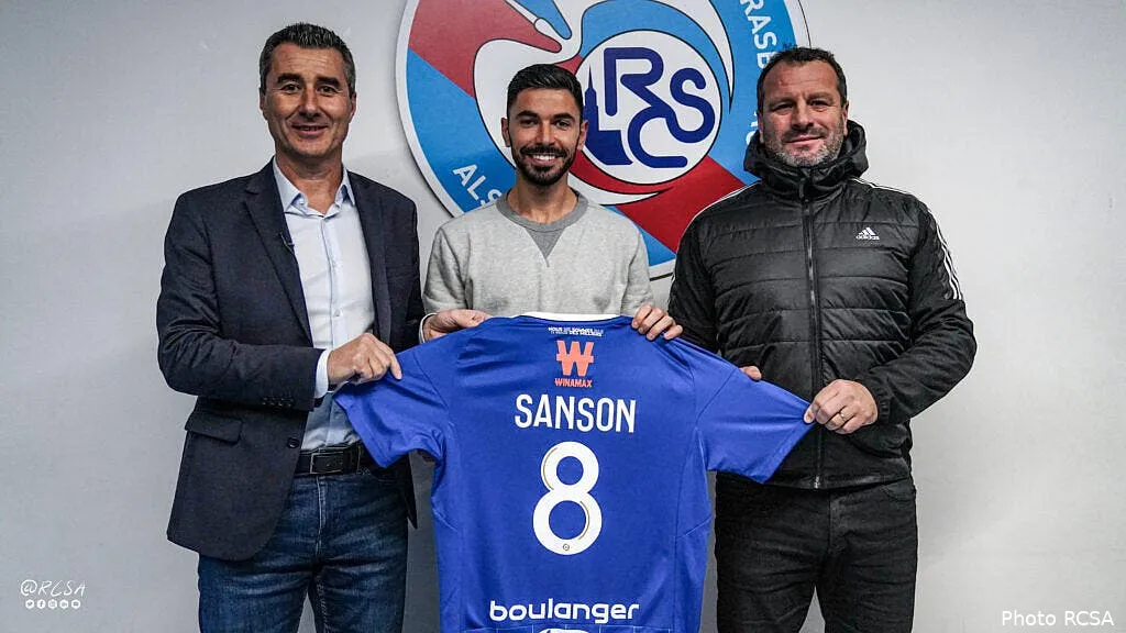 officiel morgan sanson prete au rc strasbourg presentation morgan sanson 1024x576 356151