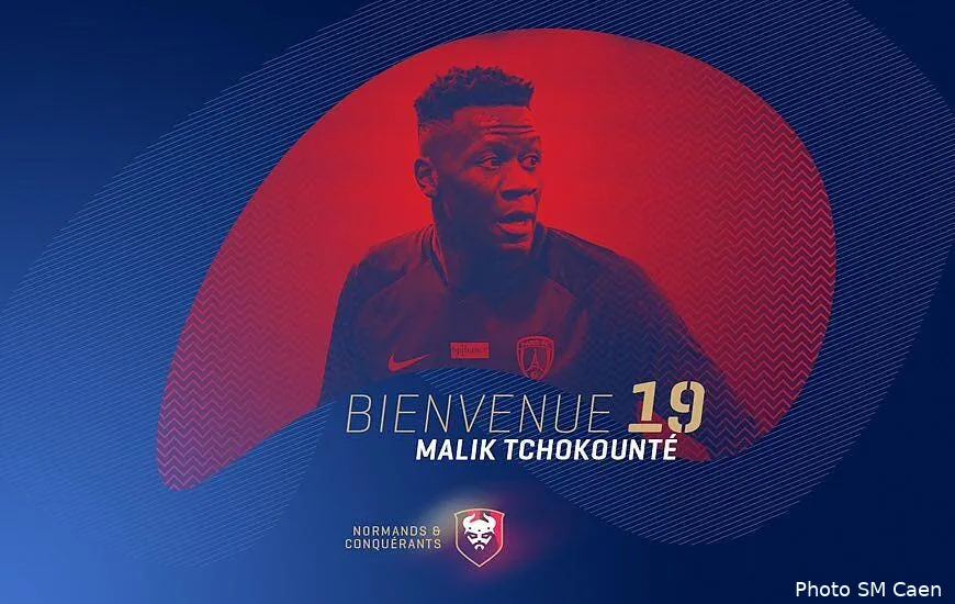 officiel caen recrute tchokounte en provenance du paris fc tchokounte224307