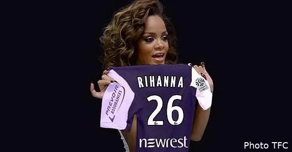 rihanna cristiano ronaldo on s amuse au tfc bug8ngviiaatbx789177