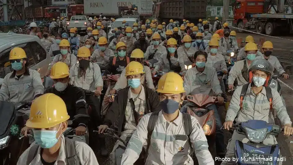 nickel workers indonesia