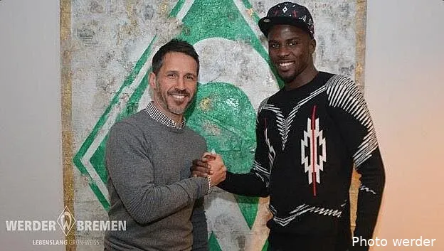 officiel djilobodji a la relance au werder breme werder131217
