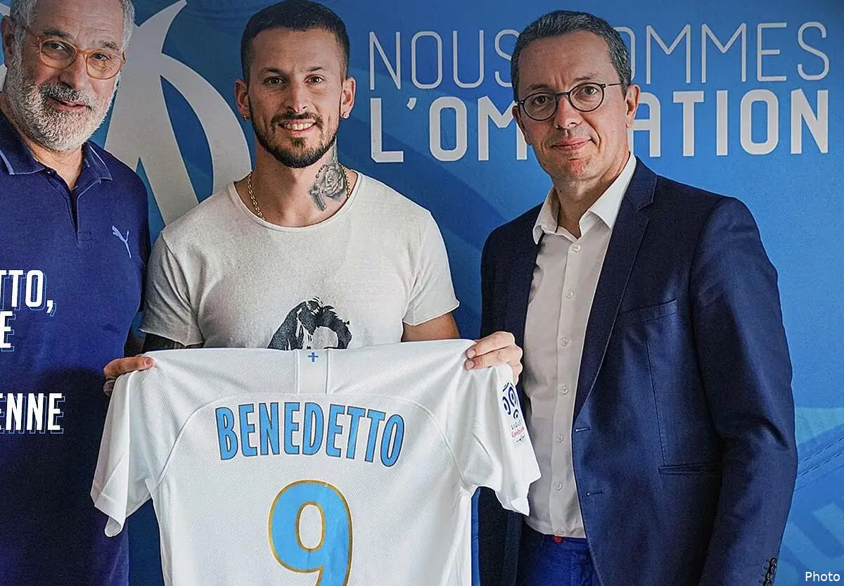 officiel dario benedetto signe a l om dario benedetto260635