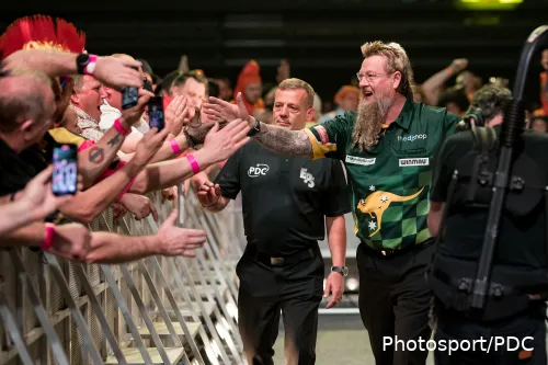 Whitlock has been a crowd favourite during his time in the PDC