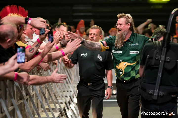 Whitlock has been a crowd favourite during his time in the PDC