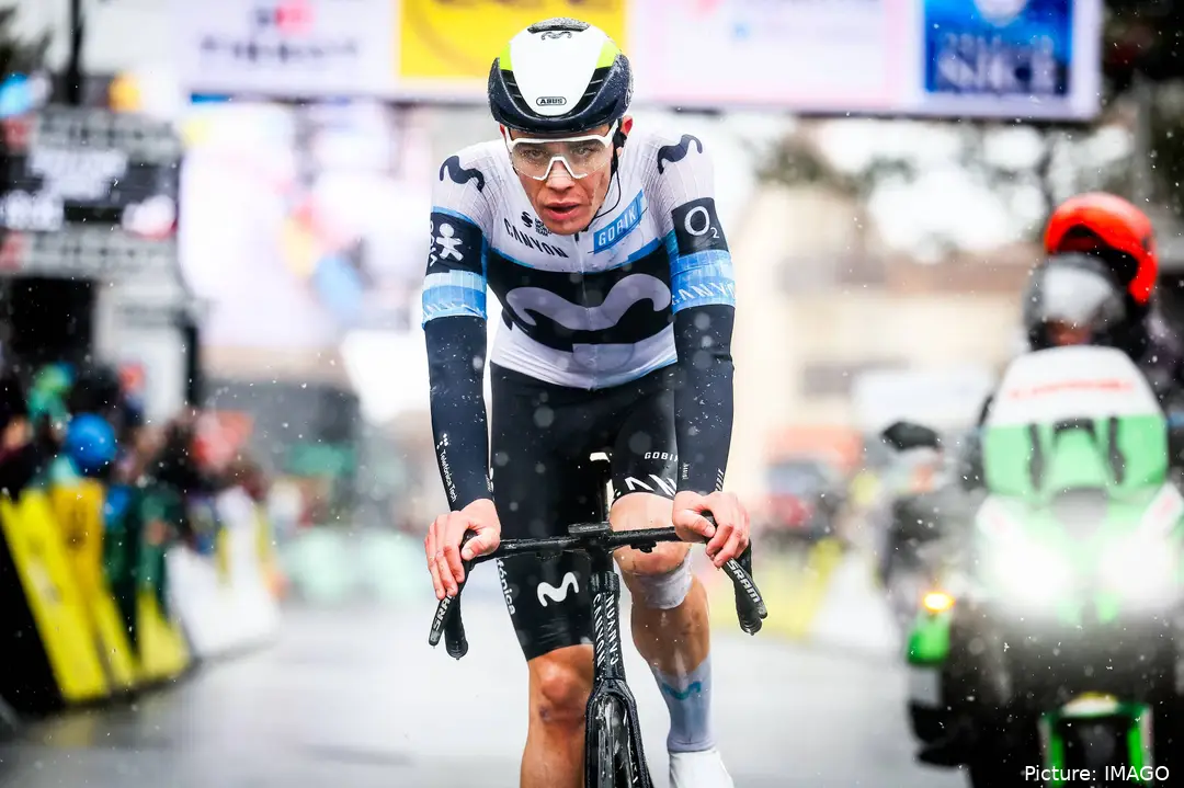 Iván Romeo, ciclista de Movistar Team