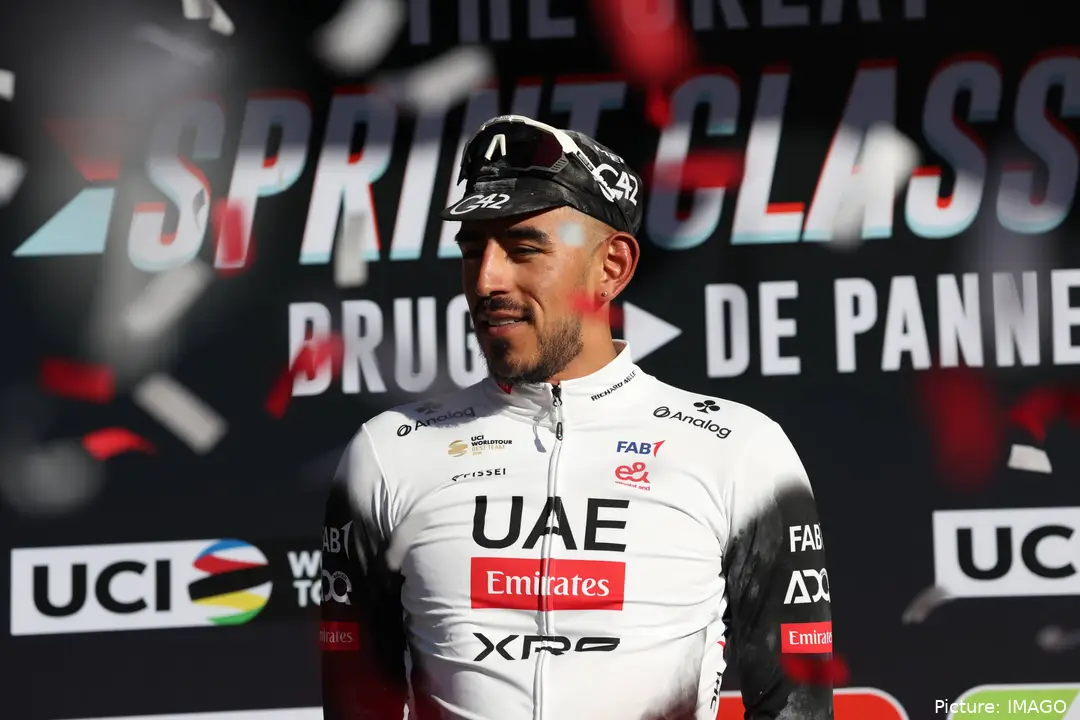 Juan Sebastian Molano, ganador en la Brujas-De Panne