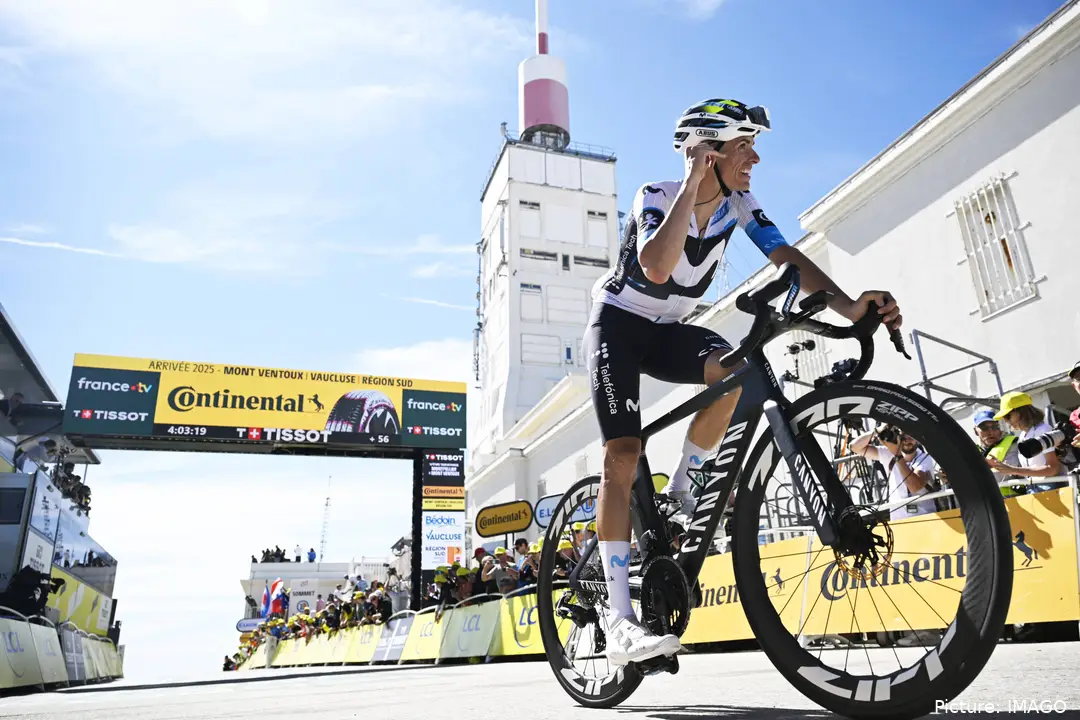 Enric Mas no pudo finalizar el Tour de Francia 2025.