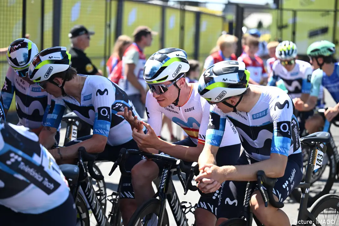 Movistar Team tendrá una nueva estructura a partir de 2026