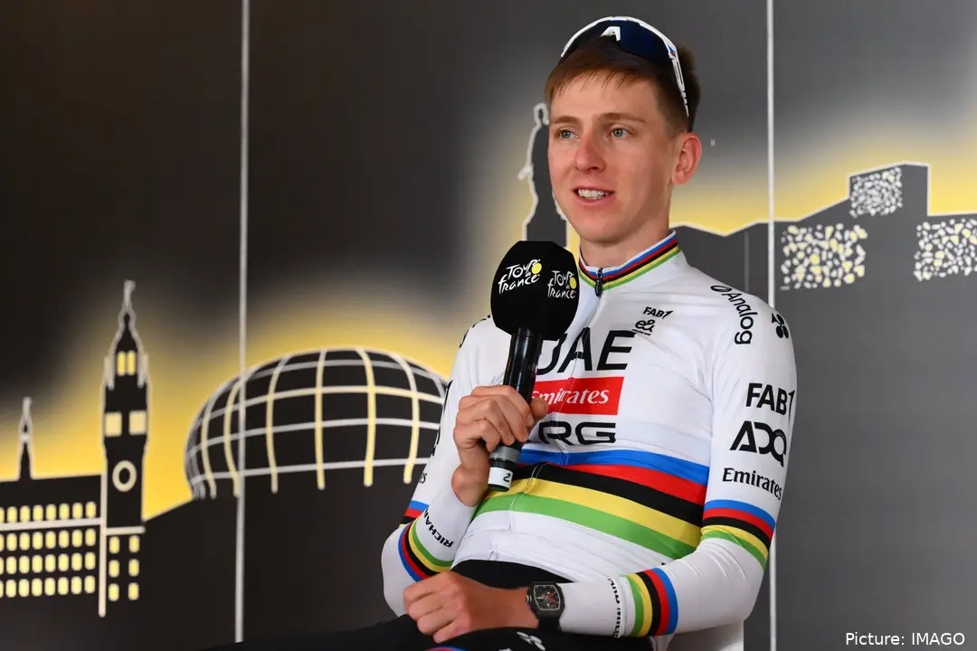 Tadej Pogacar es 2º del Tour de Francia 2025 tras seis etapas