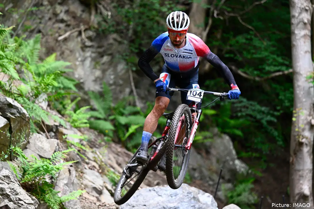 Peter Sagan durante o Campeonato do Mundo de XCO&nbsp;