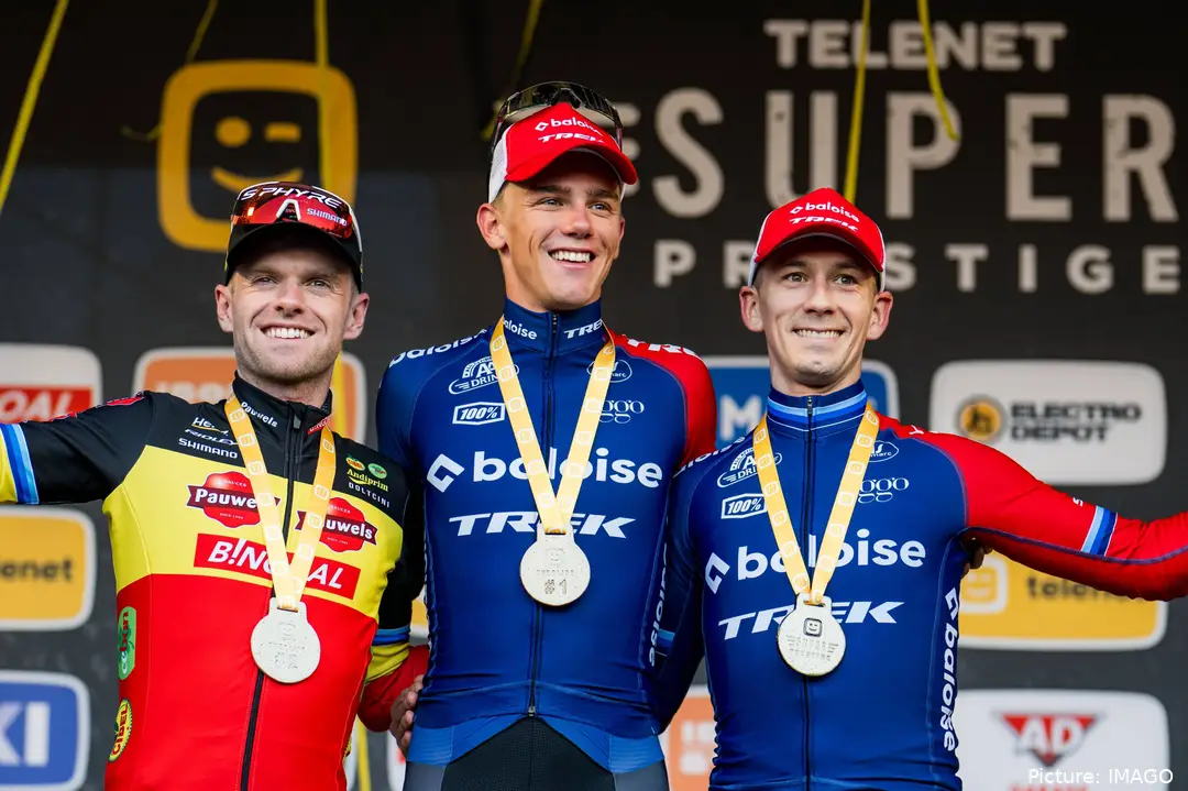 Iserbyt num dos seus ultimos podiums da carreira