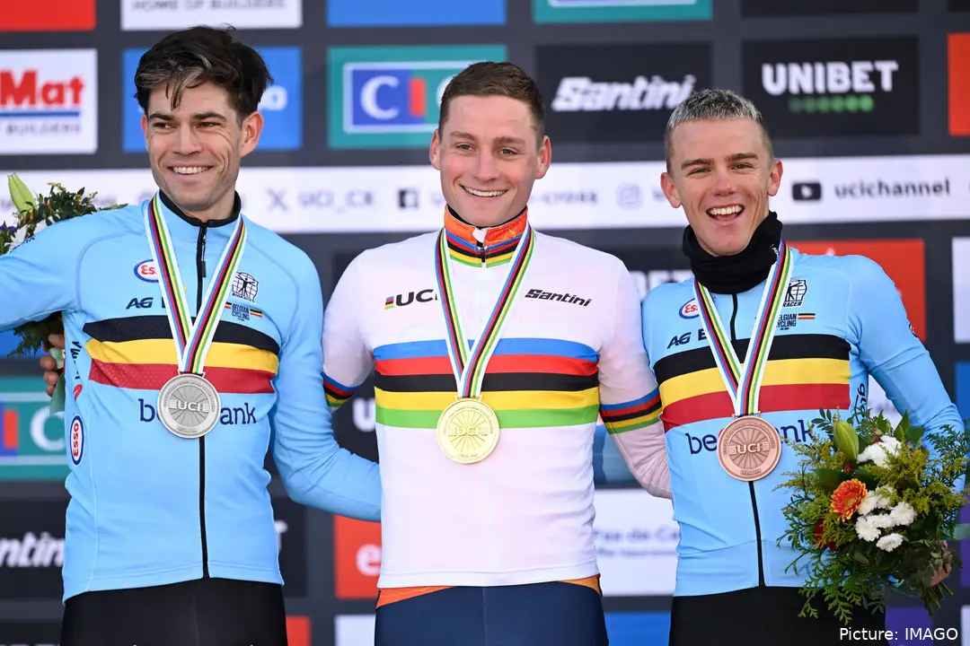 Organizers hope that ideally all medallists from last year's World Championships: Wout Van Aert, Mathieu van der Poel &amp; Thibau Nys will be at the start