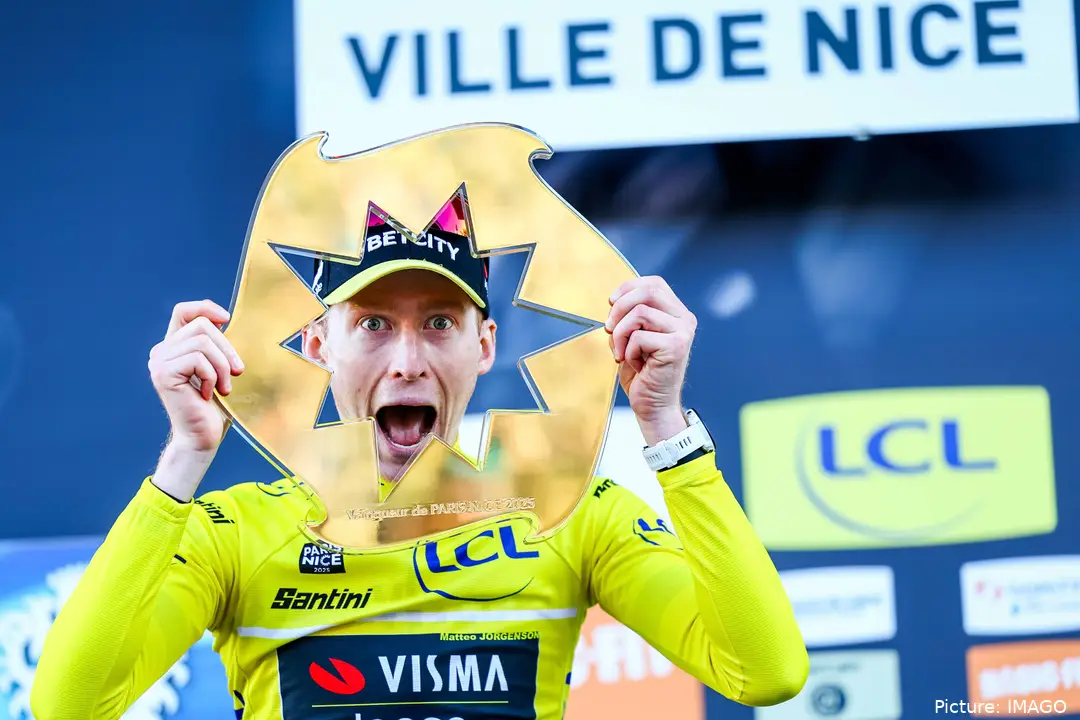 Jorgenson venceu o Paris-Nice pela segunda vez no início deste ano