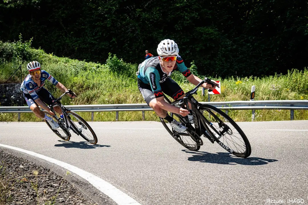 Anton Schiffer em ação pela Bike Aid