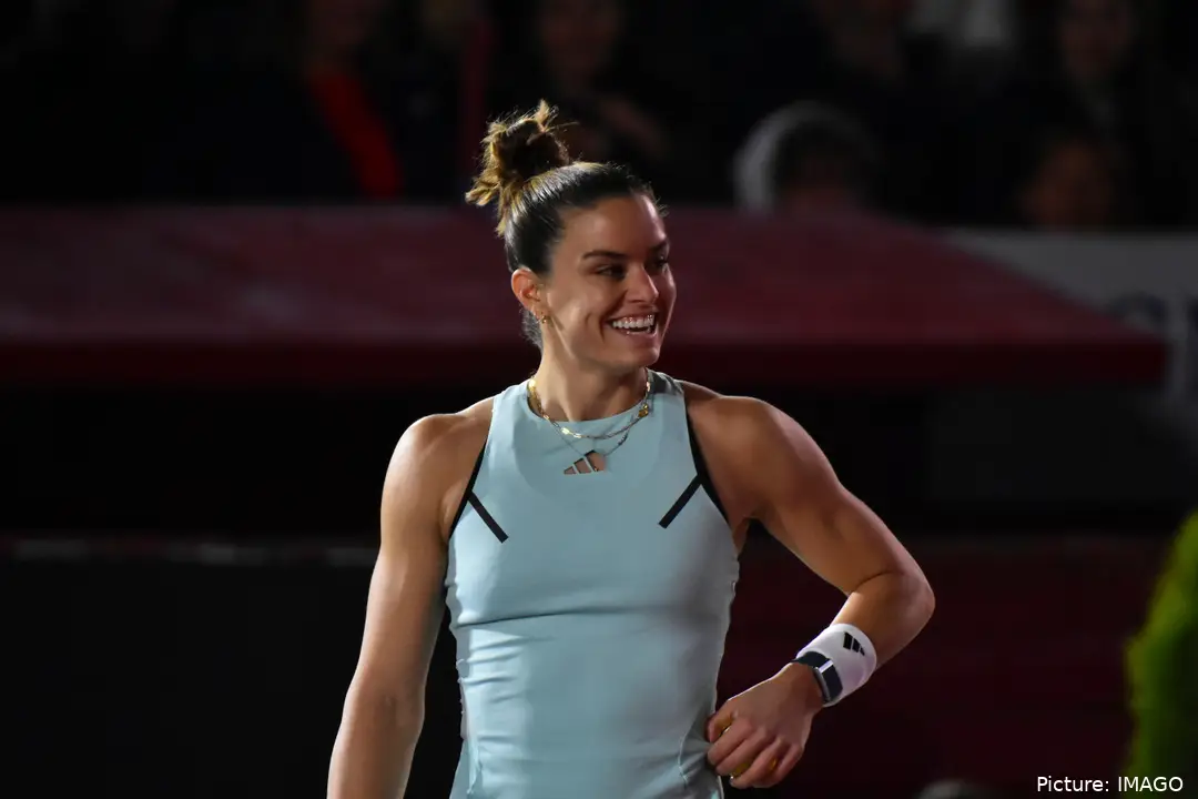 Maria Sakkari aparece en la lista a pesar de no haber realizado la mejor temporada de su carrera.