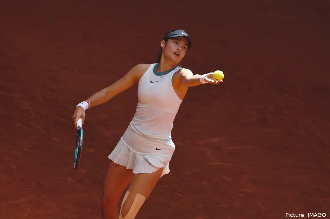 Emma Raducanu (pictured) has had a stop start return to the sport.