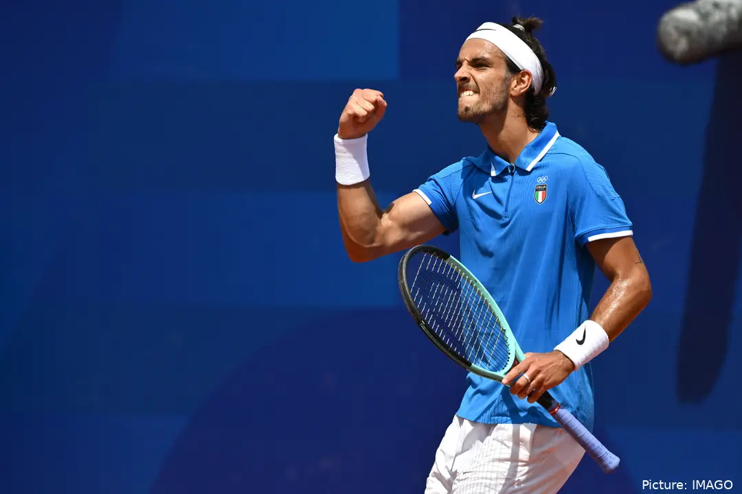 Lorenzo Musetti returns after Olympic success.