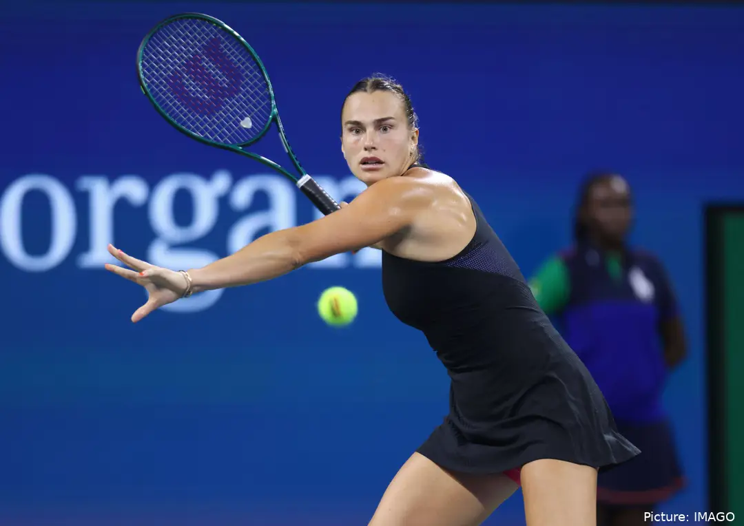 Aryna Sabalenka, como siempre, impresionó.