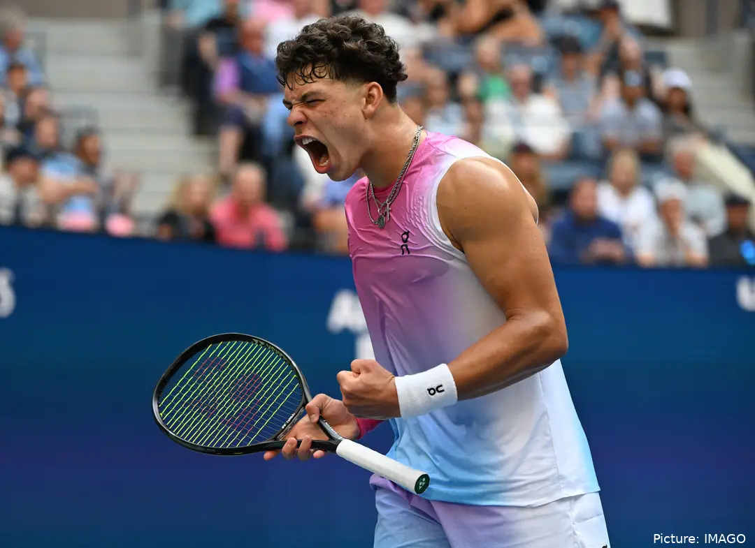 Ben Shelton en el US Open 2024.