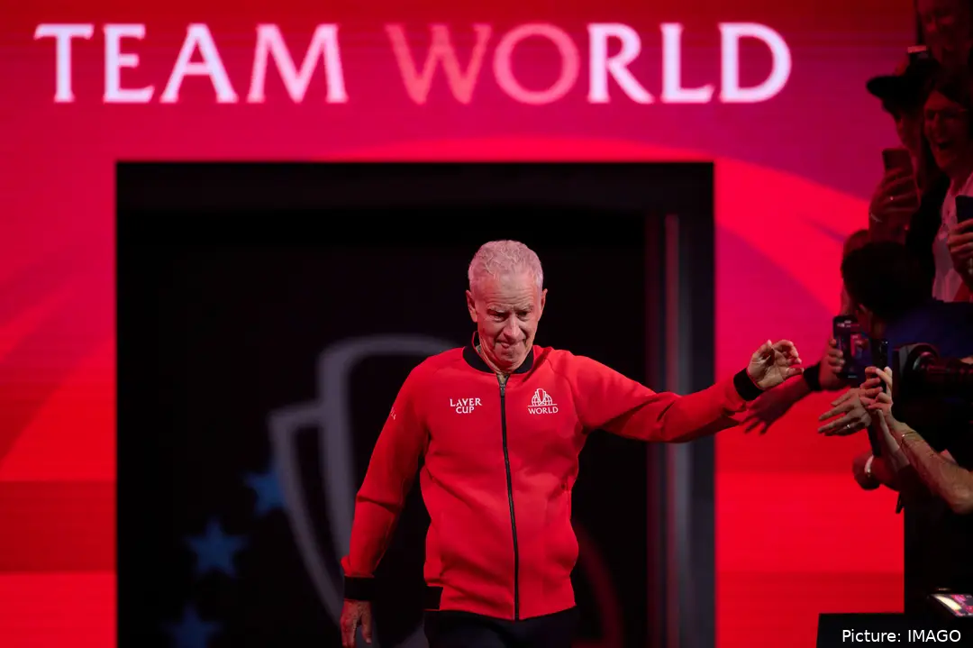 John McEnroe at Laver Cup 2024&nbsp;