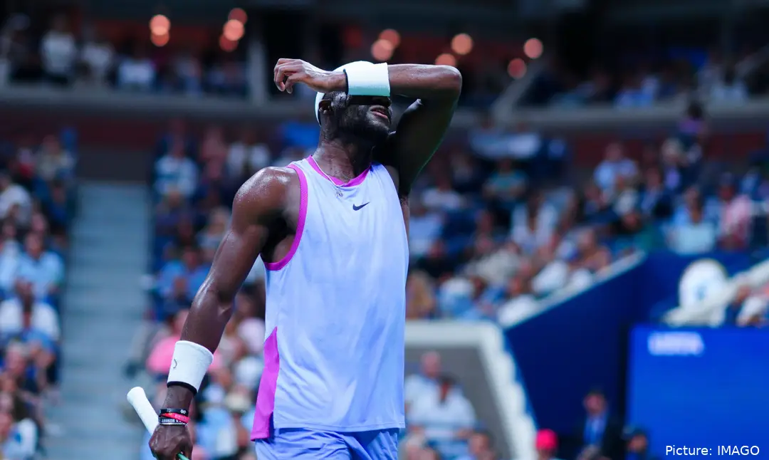 May have been a late exit but Frances Tiafoe was superb.