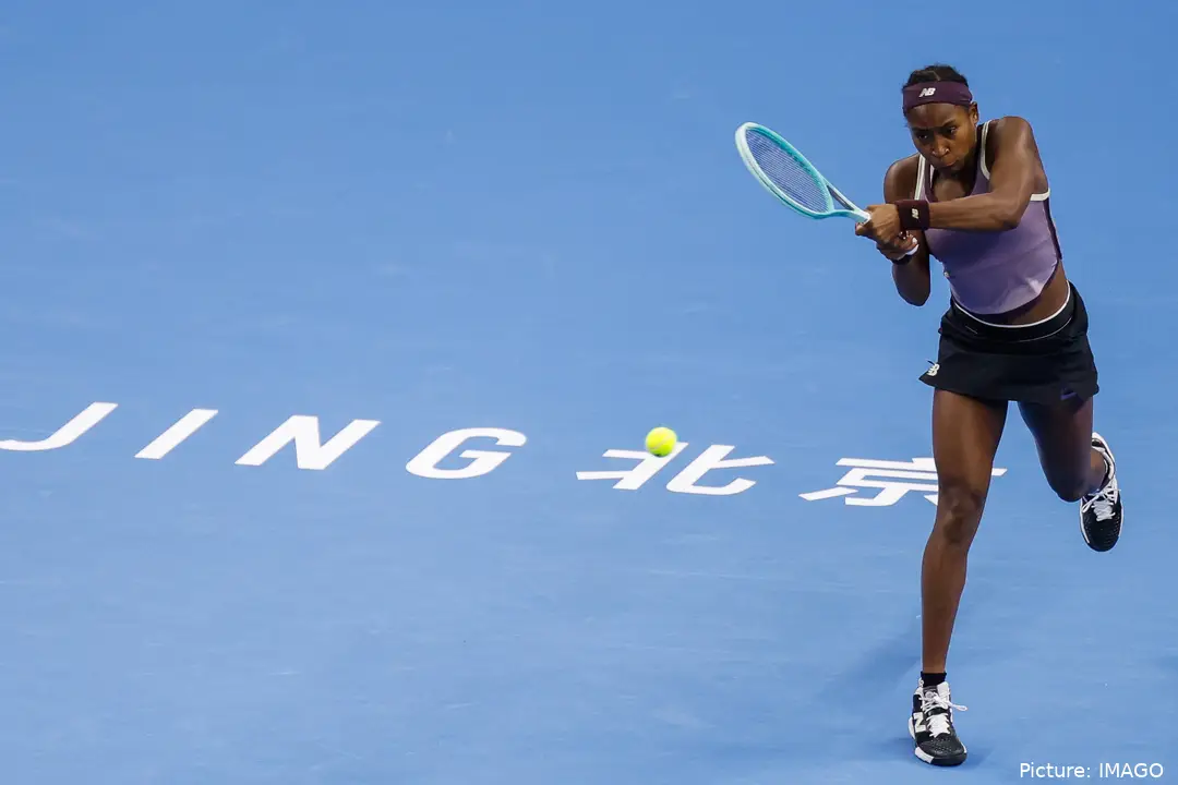 Coco Gauff en el Abierto de China 2024
