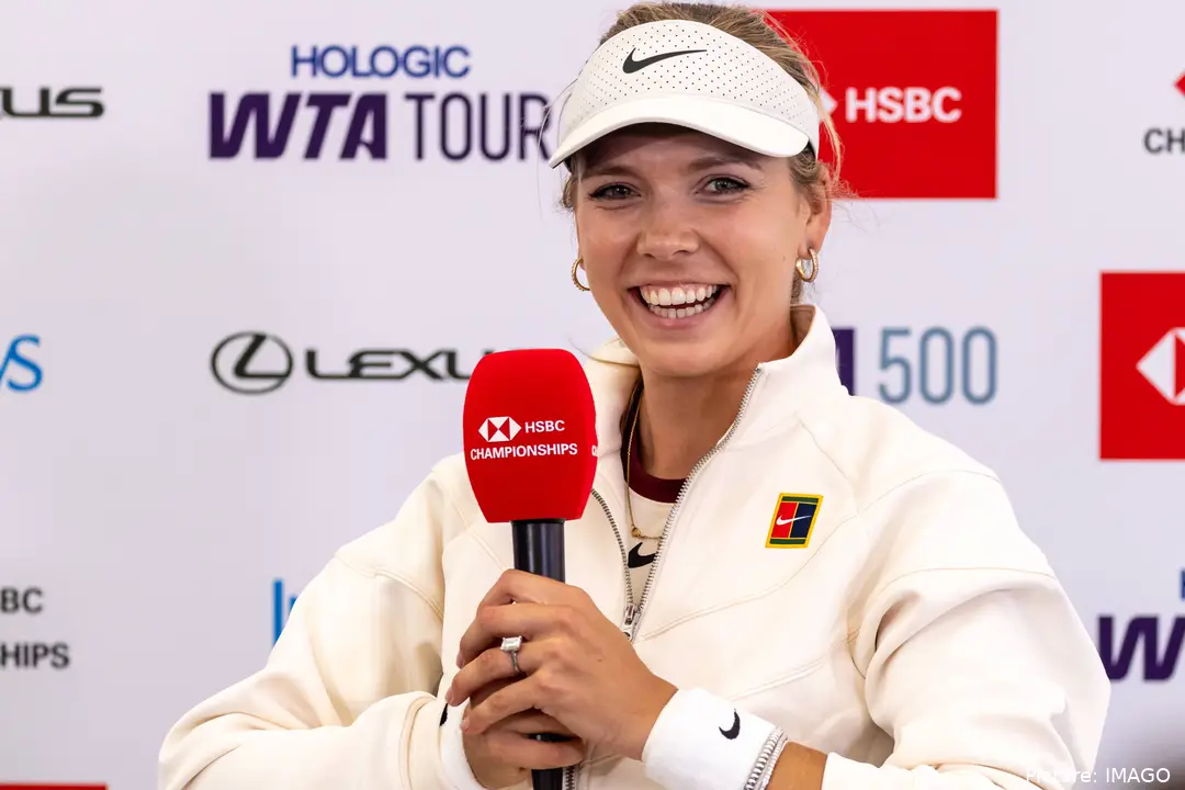 Katie Boulter at Queen's in 2025.