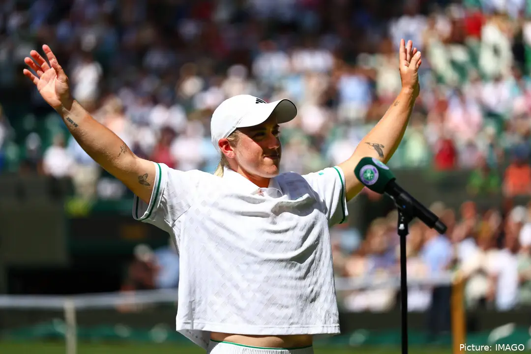 Sonay Kartal continues her epic Wimbledon run.