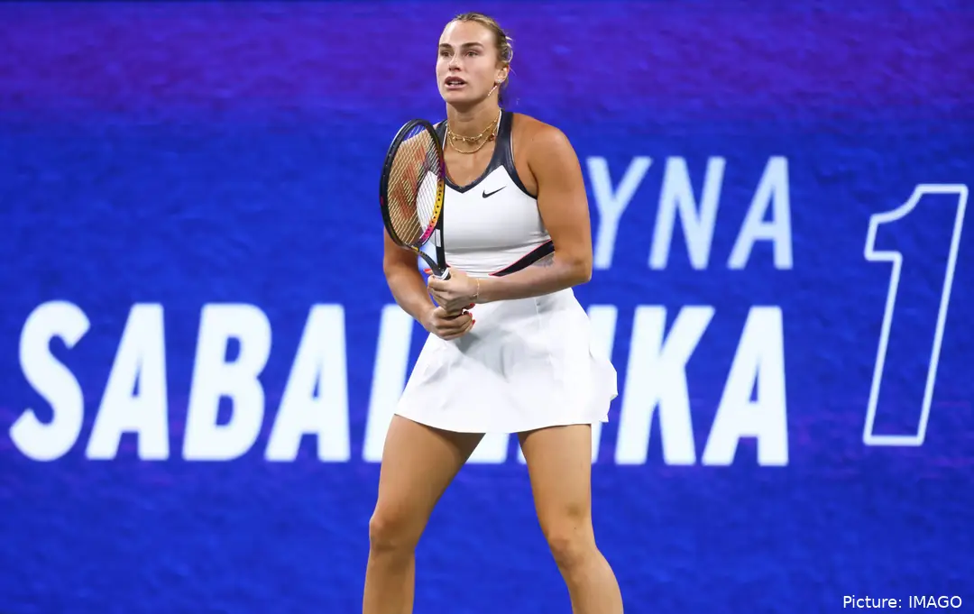 Aryna Sabalenka, la mejor tenista del mundo.
