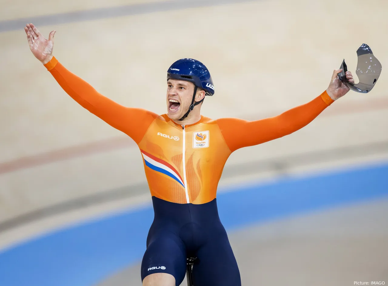 Lavreysen fue el rey de la pista en París