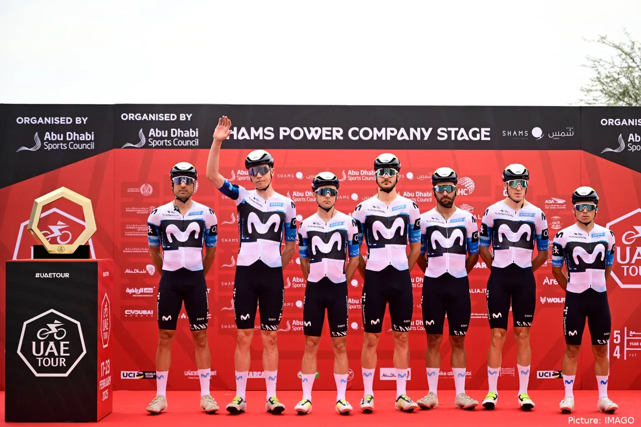 Movistar Team at UAE Tour