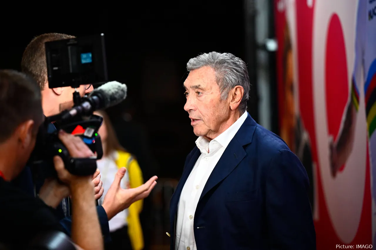Eddy Merckx retó a Pogacar y Evenepoel a batir el récord de la hora