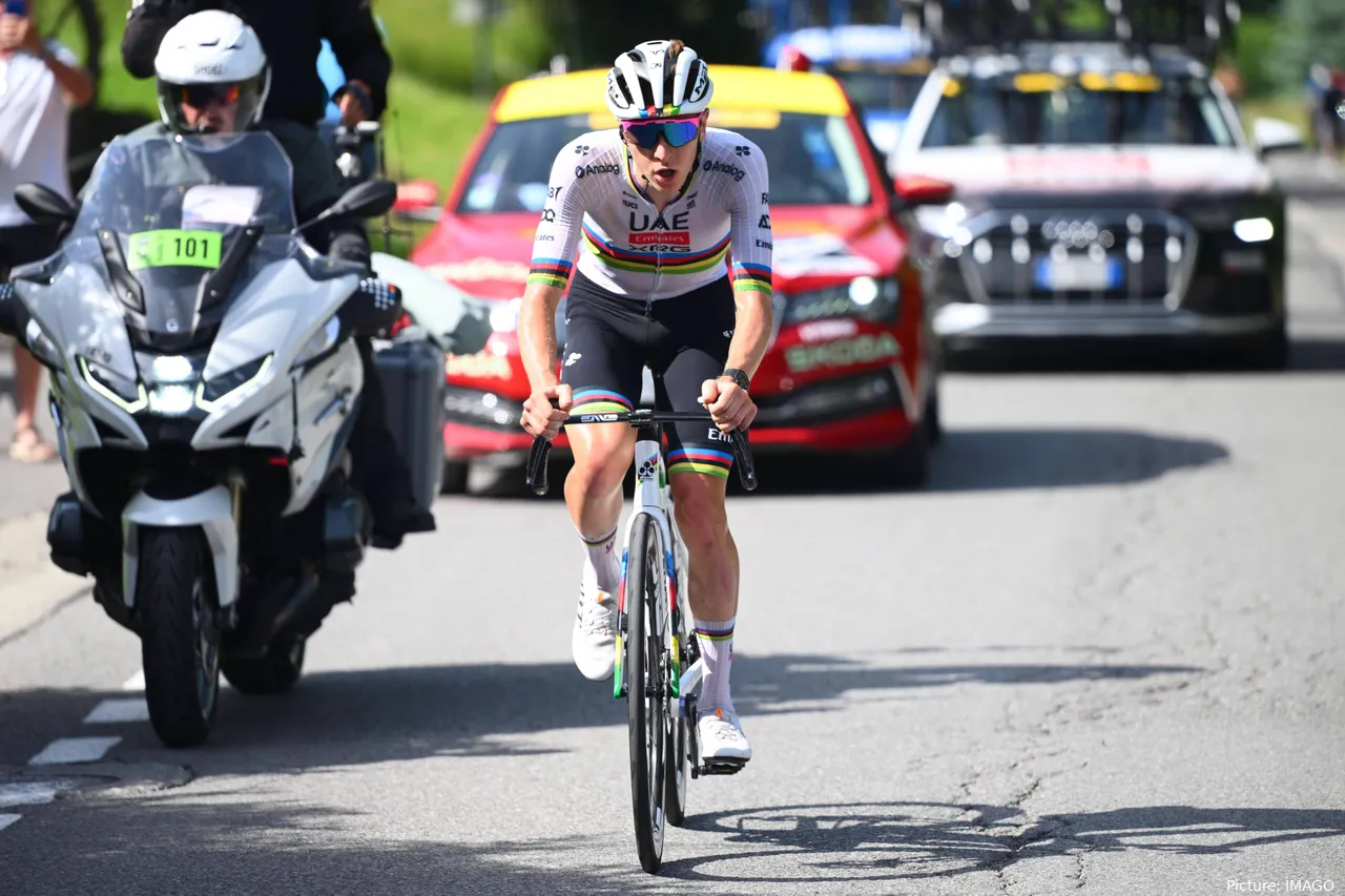 Tadej Pogacar reventó a la competencia en la 6ª etapa del Critérium du Dauphiné 2025