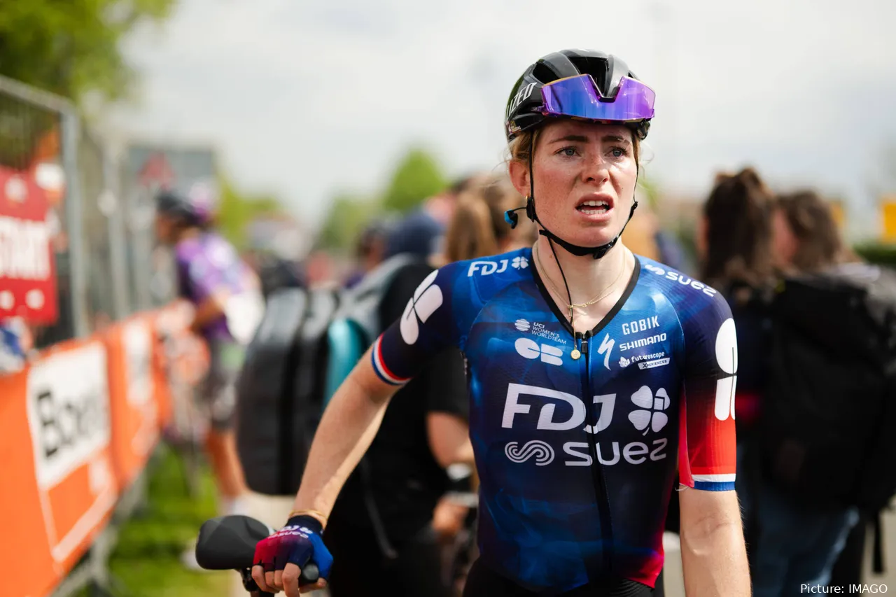 Demi Vollering, estrella neerlandesa de ciclismo.&nbsp;