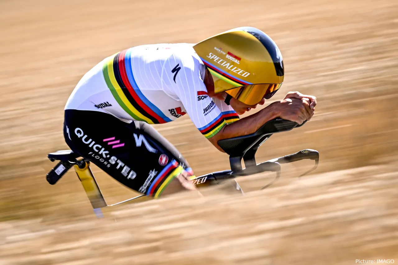 Remco Evenepoel se lleva la contrarreloj de la etapa 5 del Tour de Francia 2025