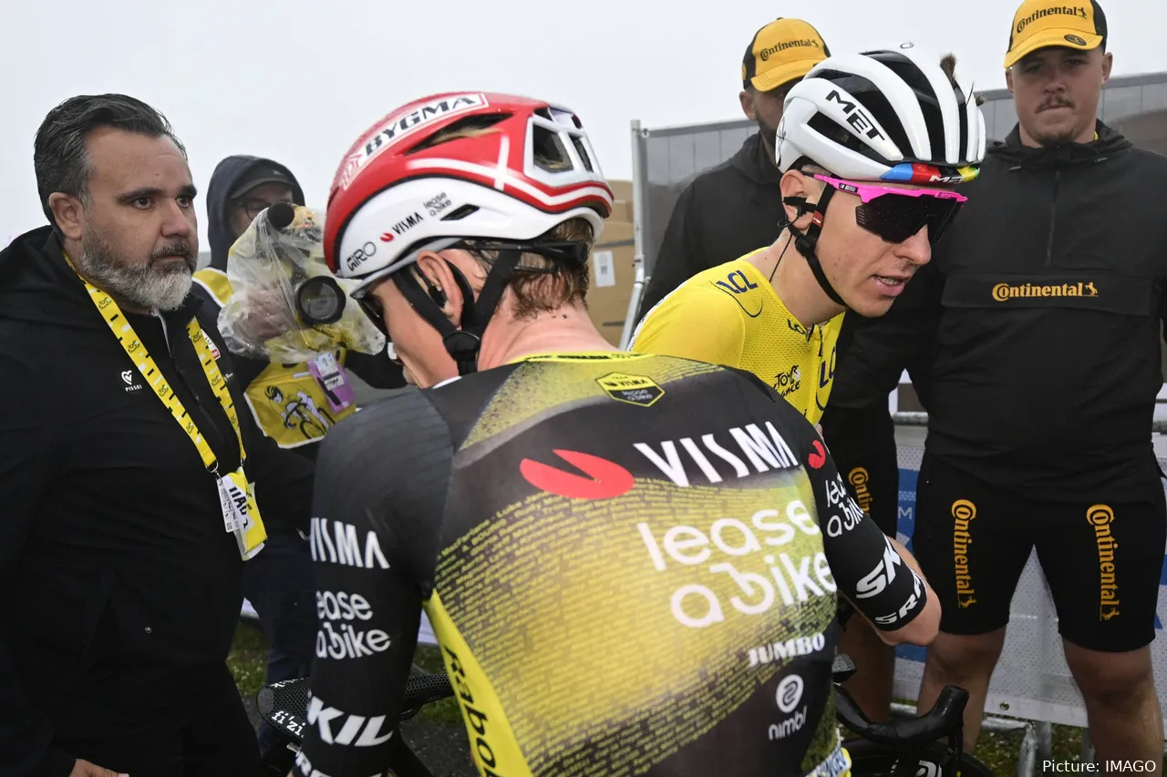 Vingegaard fue derrotado por Pogacar en el Tour de Francia 2025