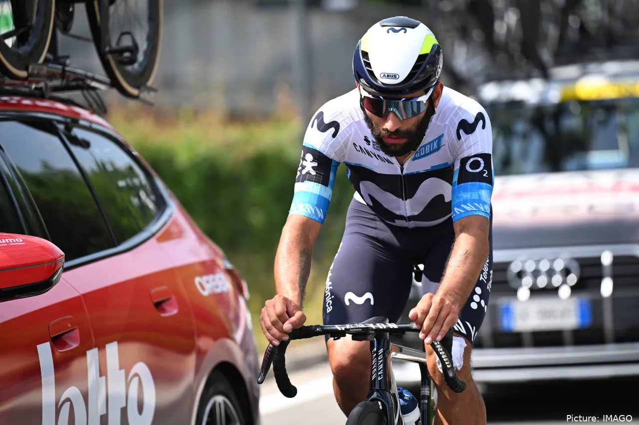 Fernando Gaviria fue 9º en la primera etapa del Renewi Tour 2025