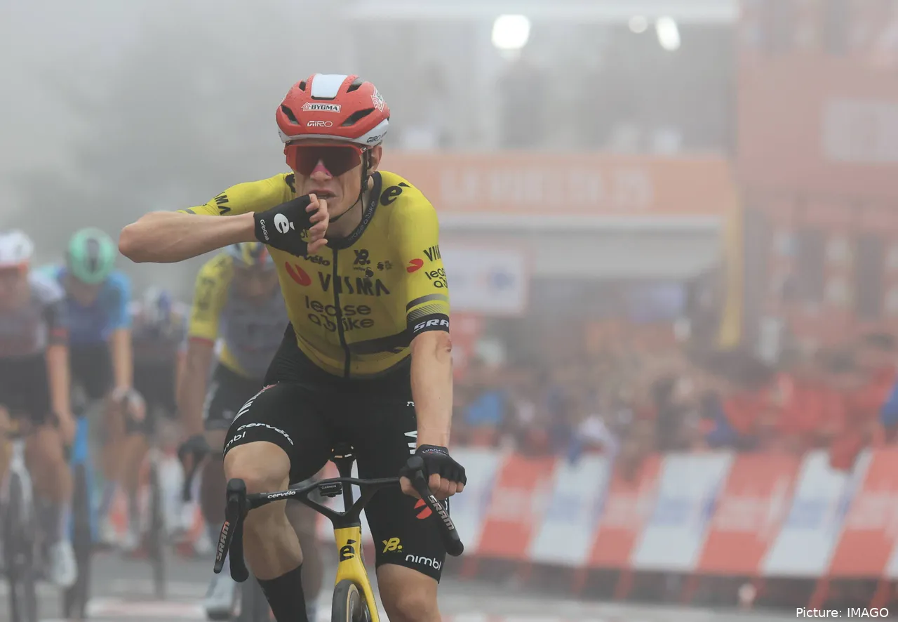 Jonas Vingegaard busca el triunfo en La Vuelta.&nbsp;