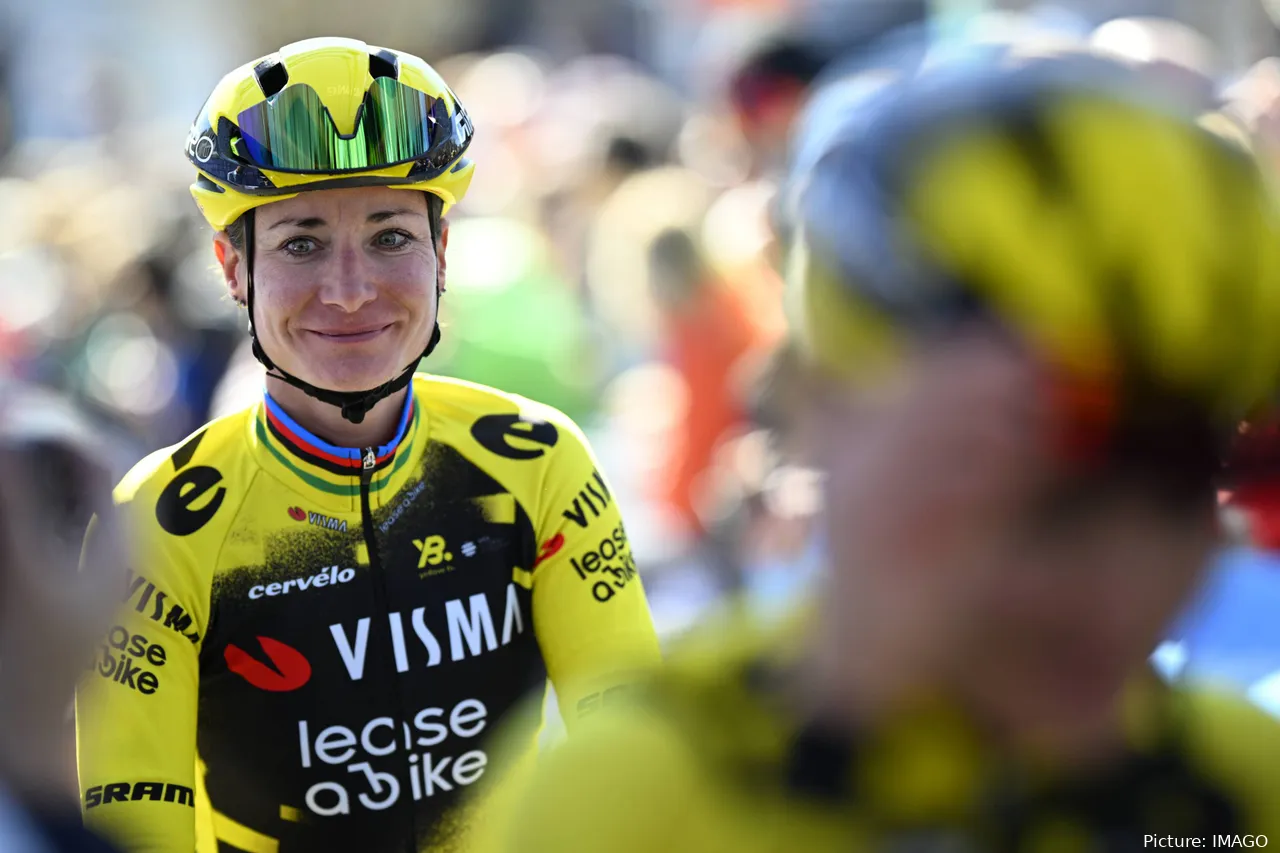 Marianne Vos, leyenda del ciclismo femenino.