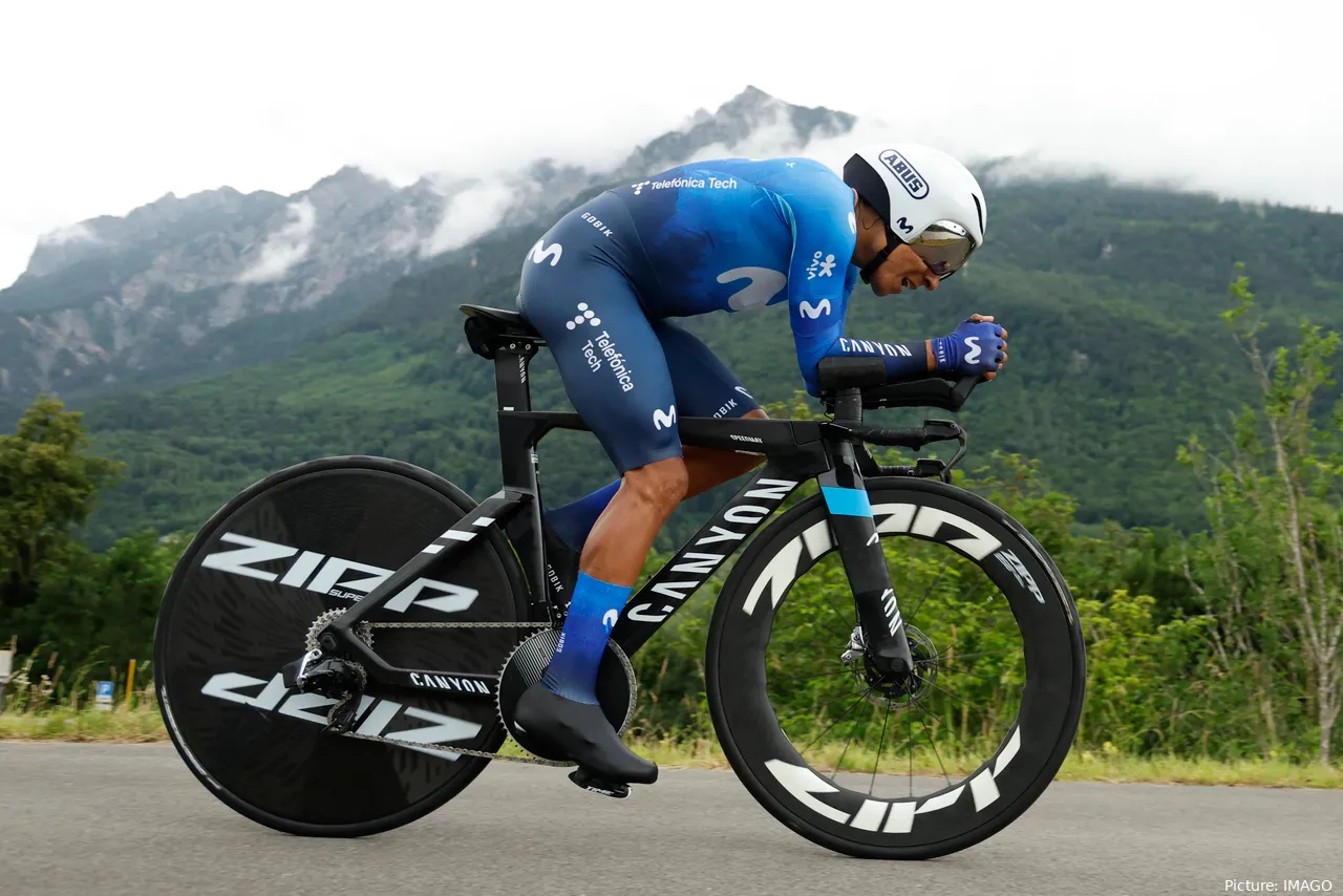 Nairo Quintana durante a Volta à Suíça