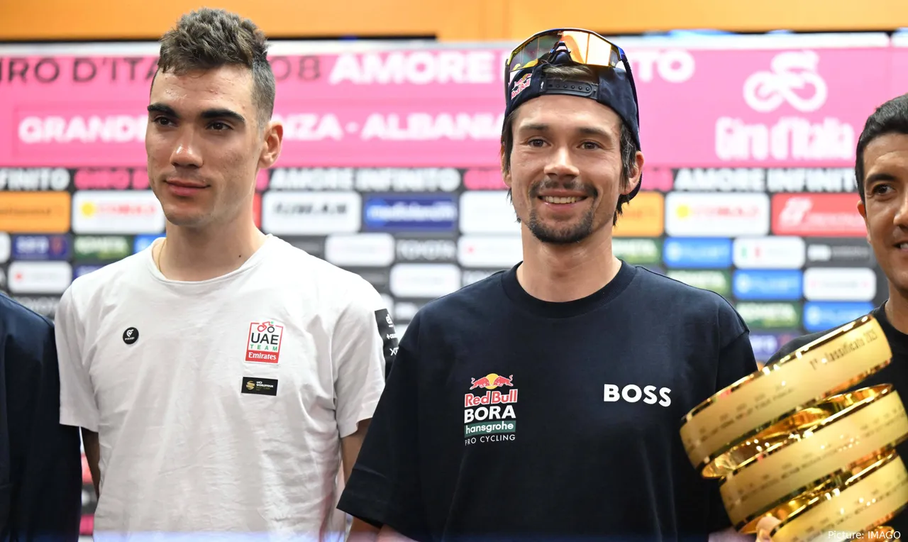 Ayuso's GC rival Primoz Roglic crashed on stage 9