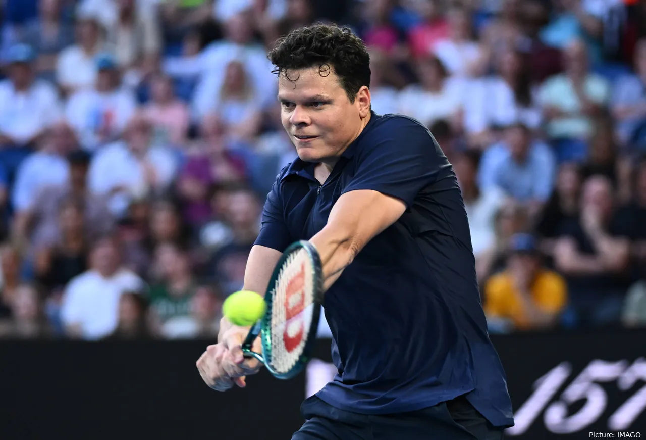 Milos Raonic Australian Open 2024